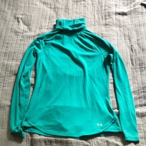 Teal underarmour turtleneck